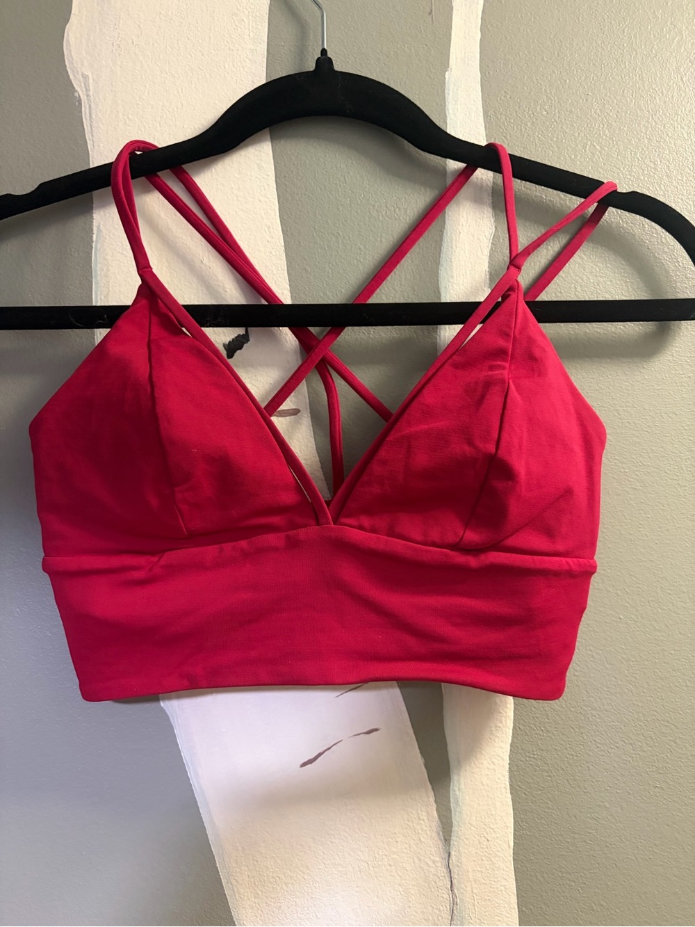 lululemon athletica Strappy Bralette in Bright Pink